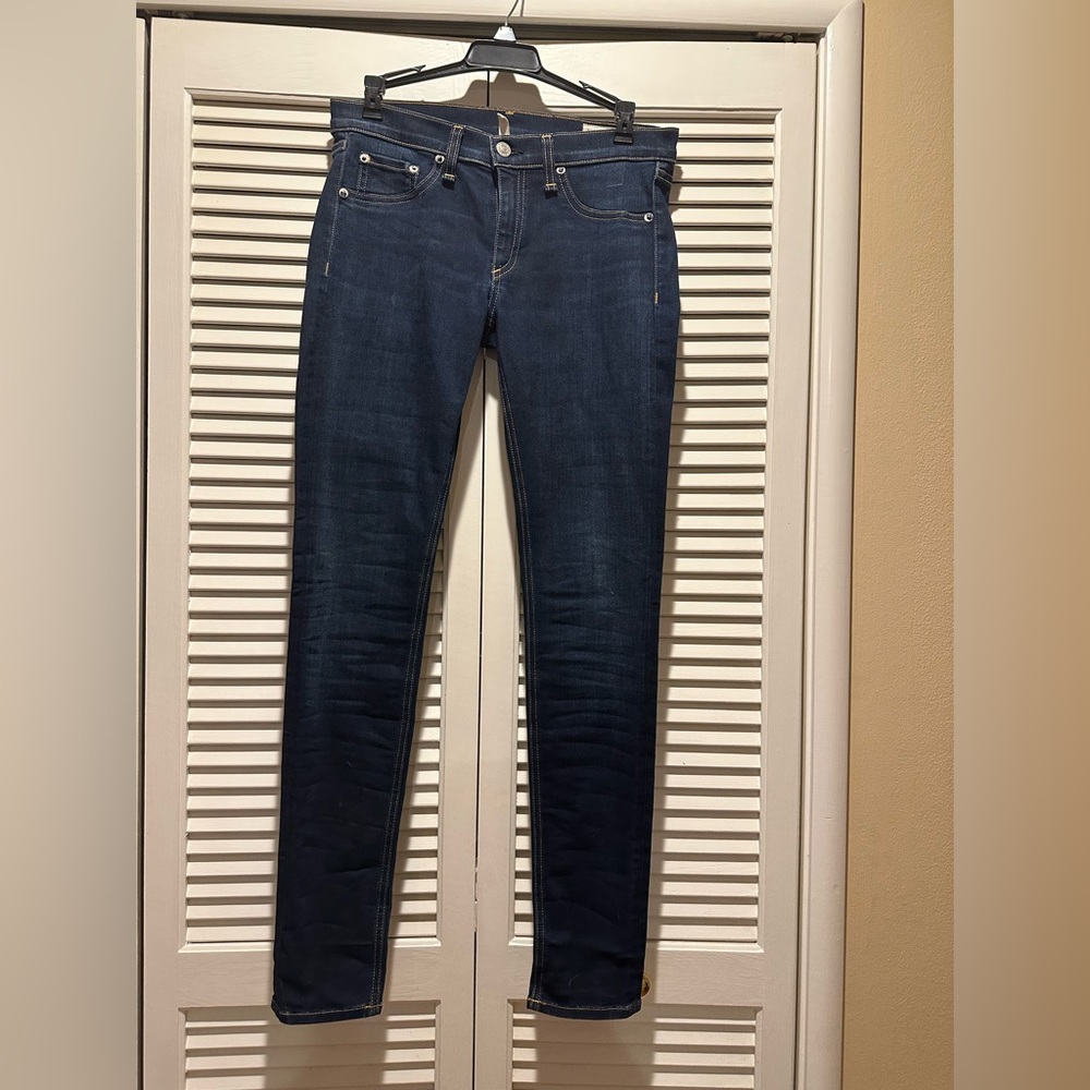 Rag & Bone skinny straight jeans